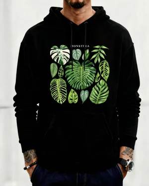 Monstera Tropical Leaves...