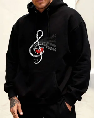 Treble Clef Heart with...