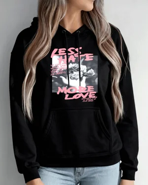 Less Hate More Love Floral...