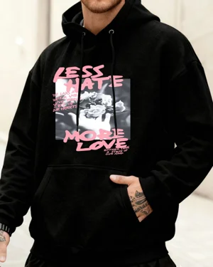 Less Hate More Love Floral...