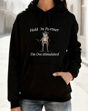 Hold On Partner Frog Cowboy...