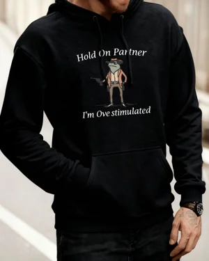 Hold On Partner Frog Cowboy...