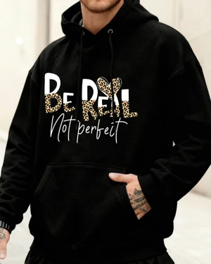 Be Real Not Perfect Leopard...