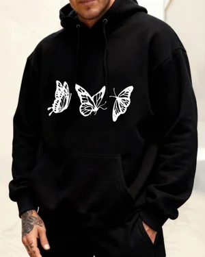 Three White Butterflies...