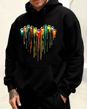 Colorful Dripping Paw...