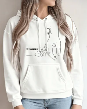 Dad and Daughter Holding...