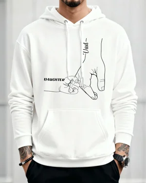 Dad and Daughter Holding...