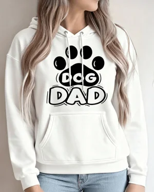 Dog Dad Paw Print Cozy...