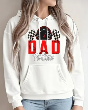 Dad Pit Crew Racing Cozy...