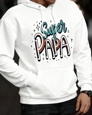 Super Dad Papa Cozy Graphic...