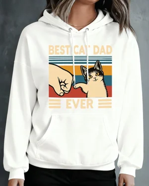 Best Cat Dad Ever Cozy...
