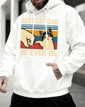 Best Cat Dad Ever Cozy...