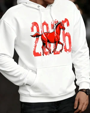 2026 New Year Happy Red...