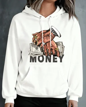 Money Tattooed Hand with...