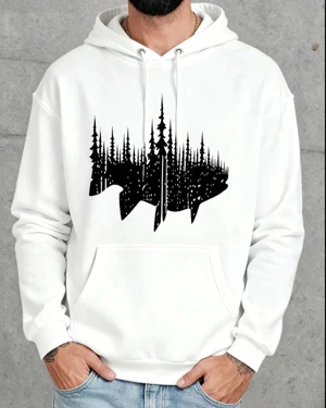 Forest Landscape Bear...