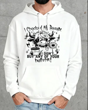 I Checked My Receipt Cow...