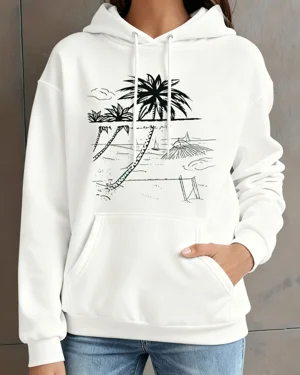 Tropical Beach Palm Trees...