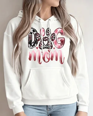 Dog Mom Paw Print Cozy...