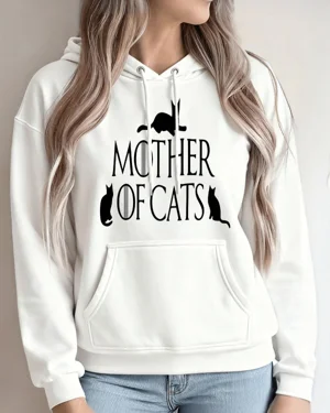 Mother of Cats Cozy Graphic...