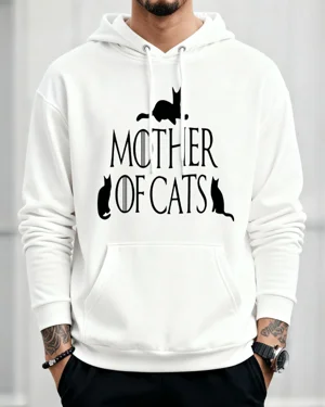 Mother of Cats Cozy Graphic...