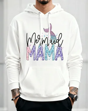 Mermaid Mom Cozy Graphic...