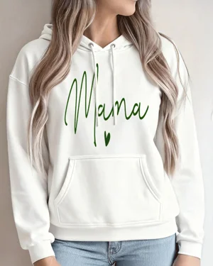 Mama Heart Mom Cozy Graphic...
