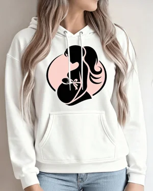 Pregnant Mom Silhouette...