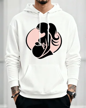 Pregnant Mom Silhouette...