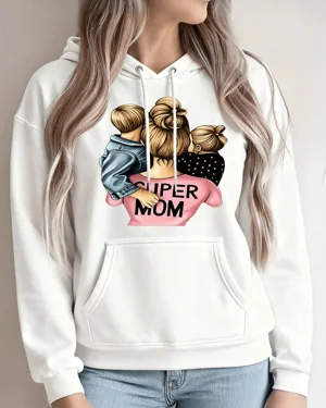 Super Mom With Kids Cozy...