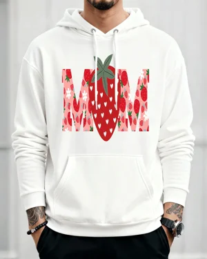 Strawberry Mom Cozy Graphic...
