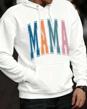 Mama Mom Color Block Cozy...