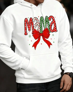 Christmas Mama Bow Mom Cozy...