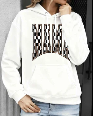 Checkered Mama Mom Cozy...