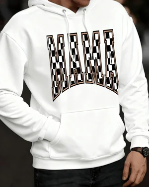 Checkered Mama Mom Cozy...