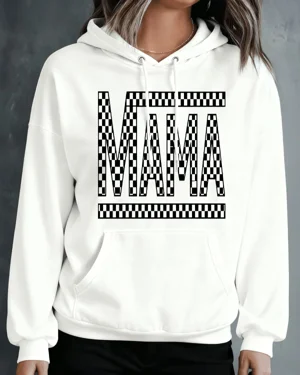 Checkered Mama Mom Cozy...