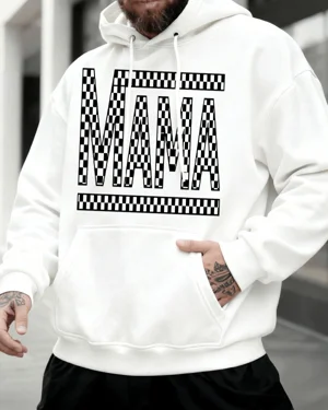 Checkered Mama Mom Cozy...