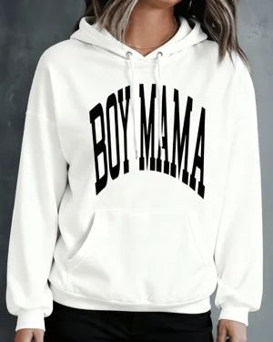 Boy Mama Mom Cozy Graphic...