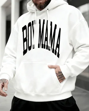 Boy Mama Mom Cozy Graphic...