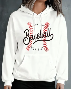 Baseball Mom Life Cozy...