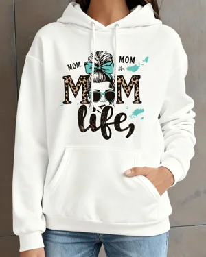 Mom Life Leopard Print...