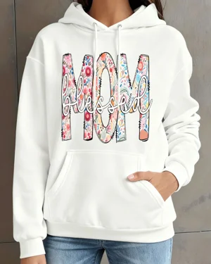 Blessed Floral Mom Cozy...