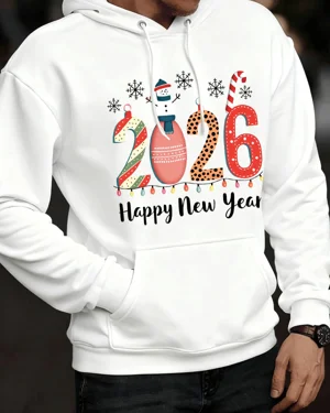 2026 New Year Snowman and...