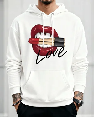 Love Red Lips with Lipstick...