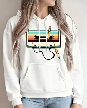 Retro Cassette Tape with...