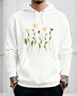 White Daisy Floral...