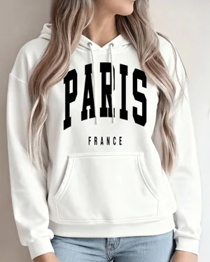 Paris France Cozy Graphic...