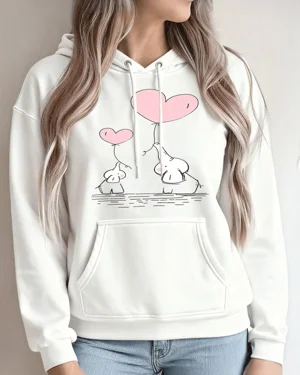 Elephants with Pink Heart...