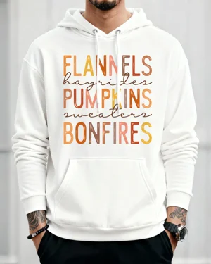 Flannels Hayrides Pumpkins...