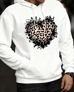 Leopard Print Heart Cozy...