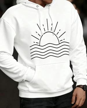 Sunset Over Ocean Waves...